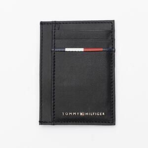 Tommy Hilfiger Men Rfid Extra Capacity Getaway Card Case Navy